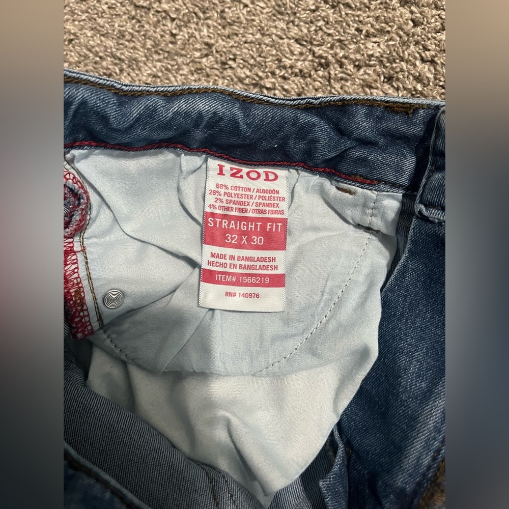 2 pair of Izod jeans men’s sz 32x30 straight - Picture 5 of 5